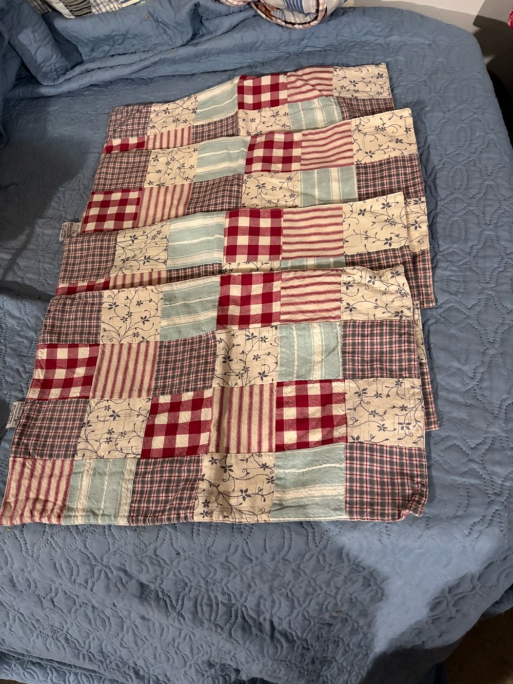 Nancy's Nook Placemats Patchwork Cotton Set Of 4. 100% cotton